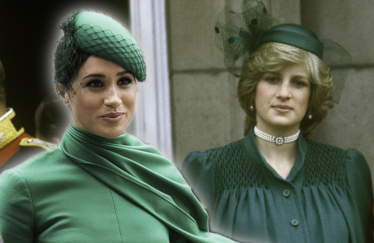 Herzogin Meghans Outfit-Kopie von Prinzessin Diana.