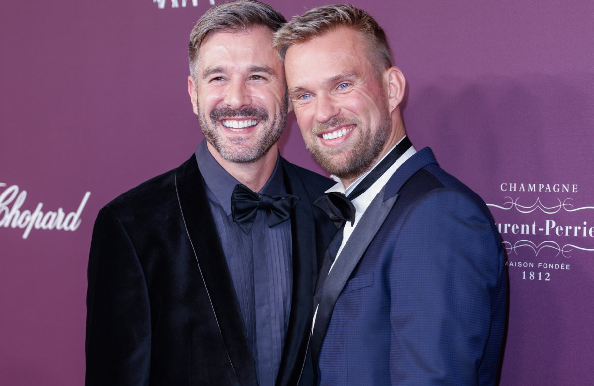 Jochen Schopp und Norman Kuehle lächeln