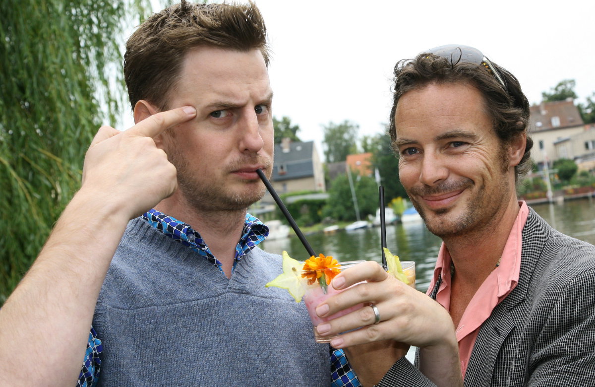 Florian Simbeck und John Friedmann