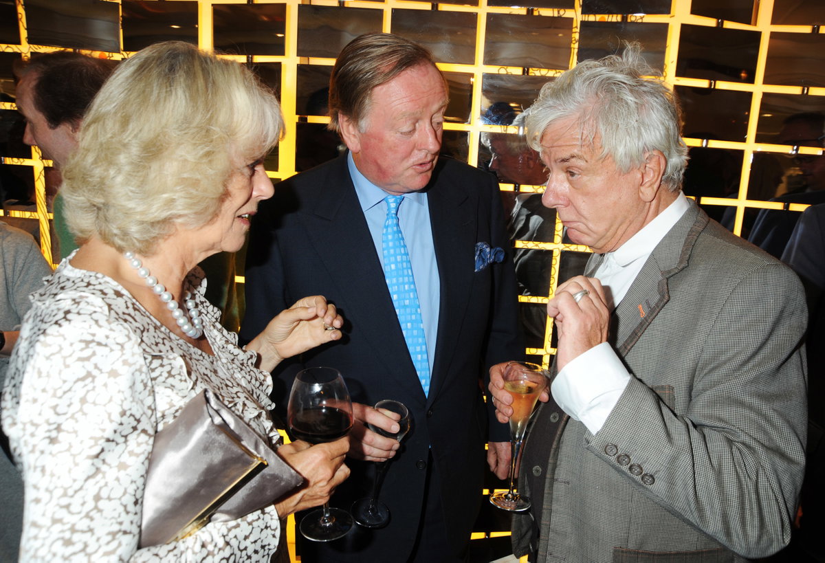 Königin Camilla und ihr guter Freund Nicholas Haslam in London, 2009