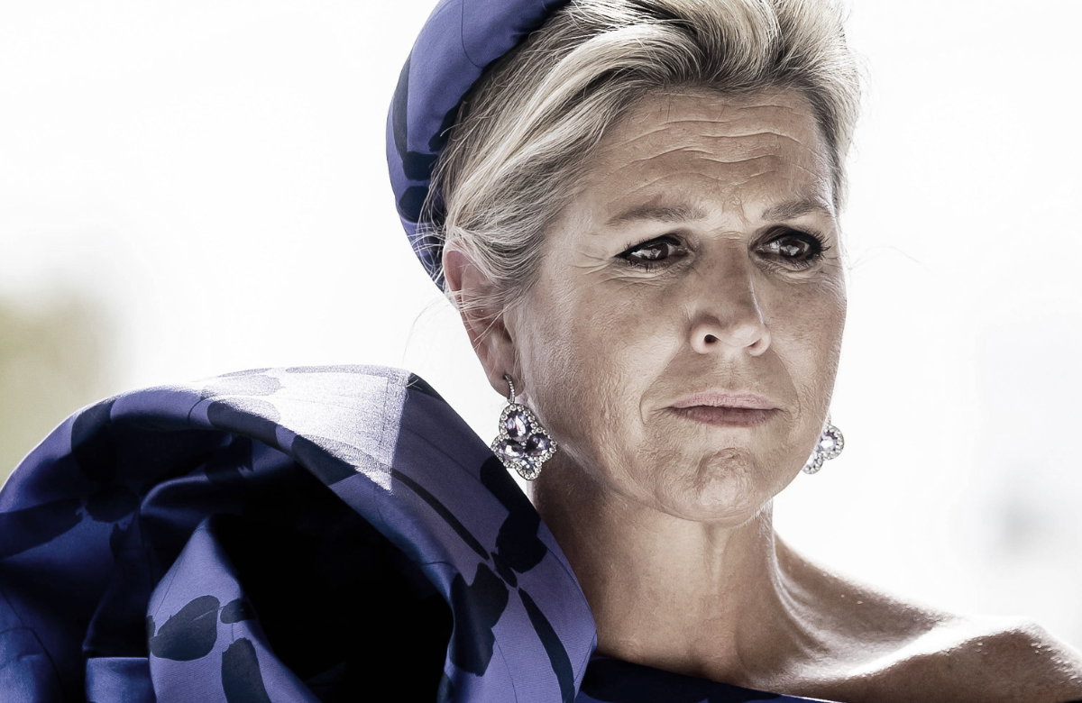 Königin Máxima guckt traurig