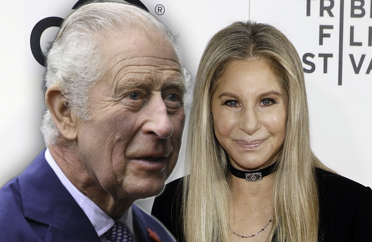 König Charles III. und Barbra Streisand.