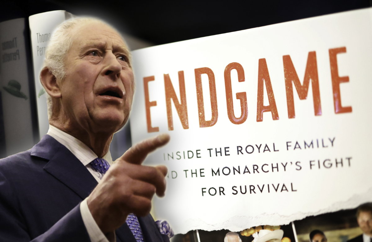 König Charles III. und Omid Scobies "Endgame"