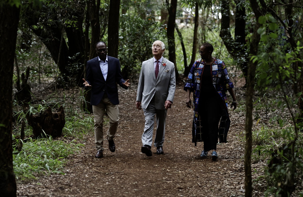 König Charles III. in Kenia, 2023.