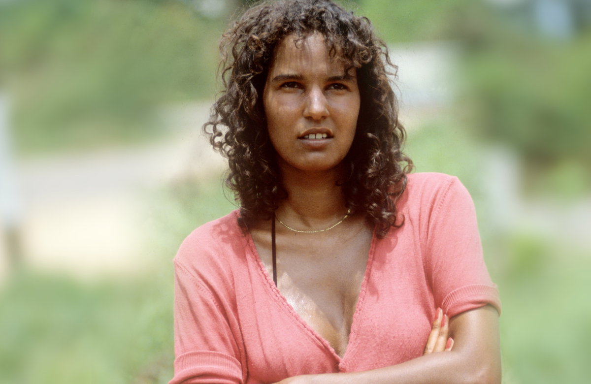 Nadja abd el Farrag in Kenia im Jahr 1990