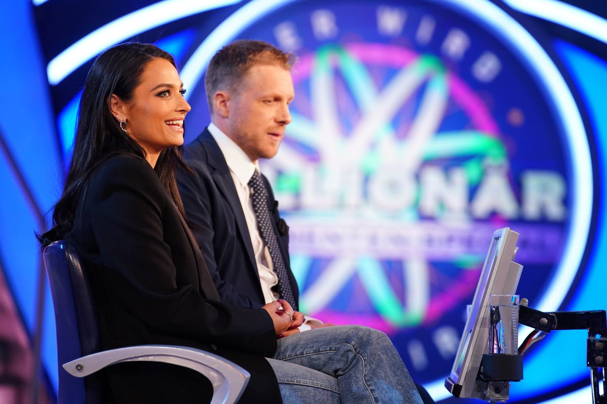 Oliver Pocher und Amira Pocher beim "Prominenten Special" von "Wer wird Millionär?"