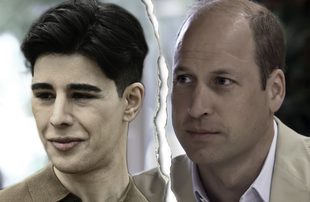 Omid Scobie und Prinz William.