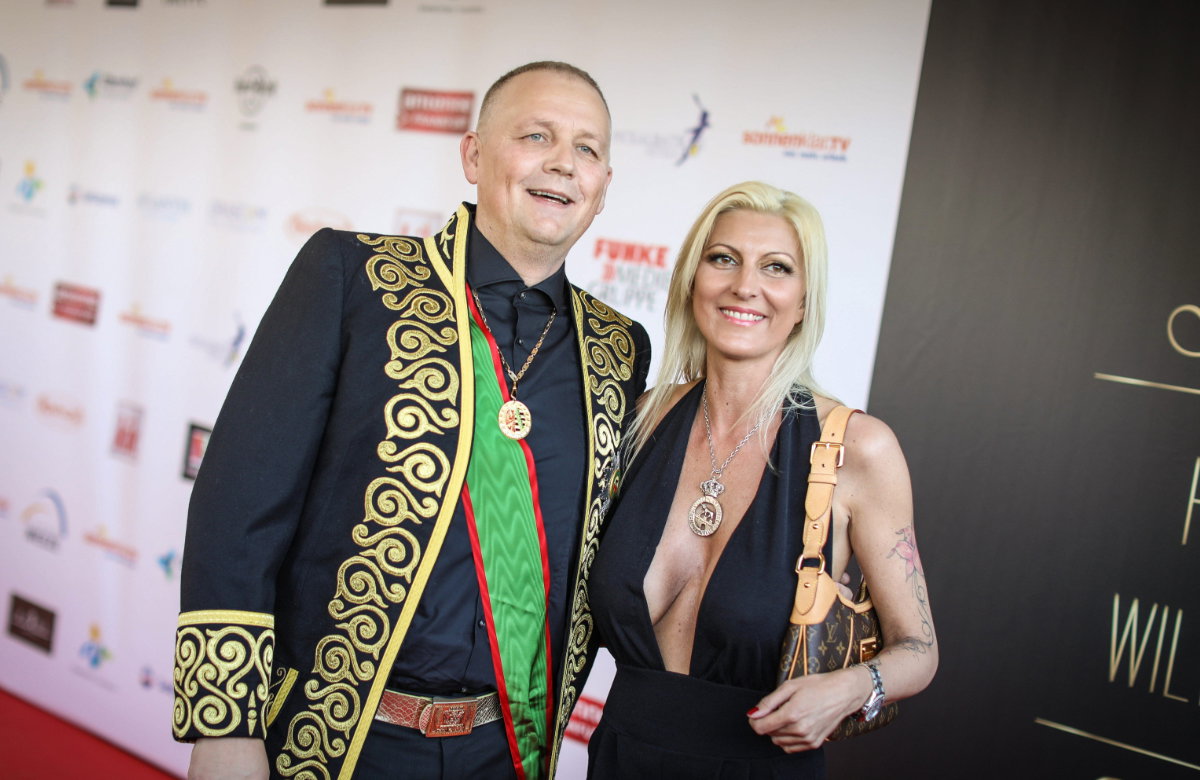 Prinz Alexander von Anhalt und Freundin Justine