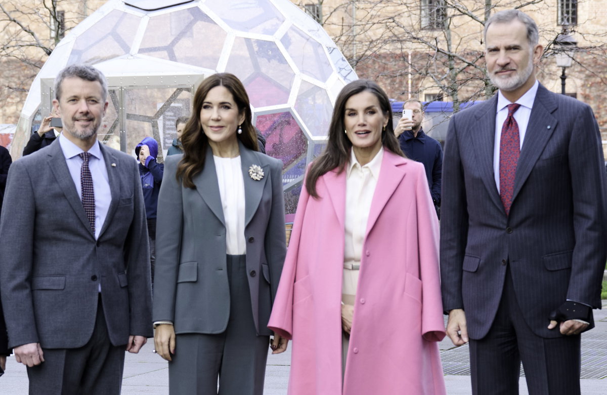 Prinz Frederik, Prinzessin Mary, Königin Letizia und König Felipe in Kopenhagen.