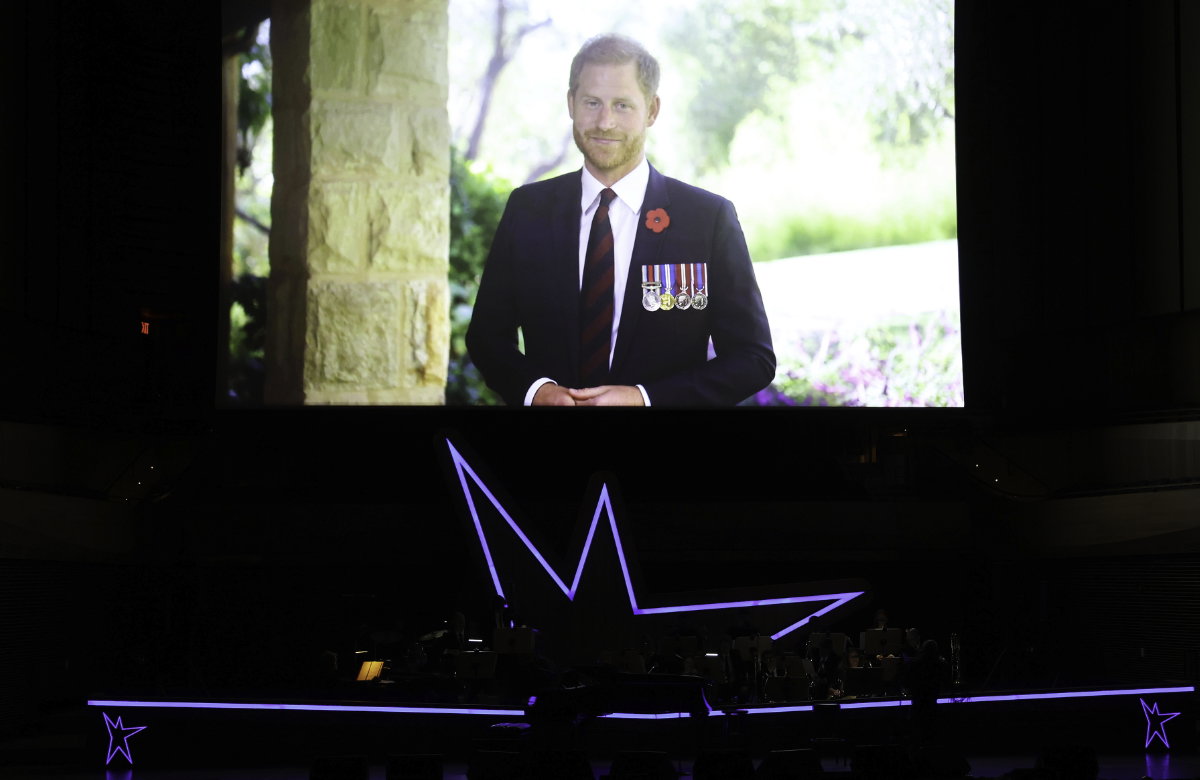 Prinz Harrys Videobotschaft für ein Comedyfestival.