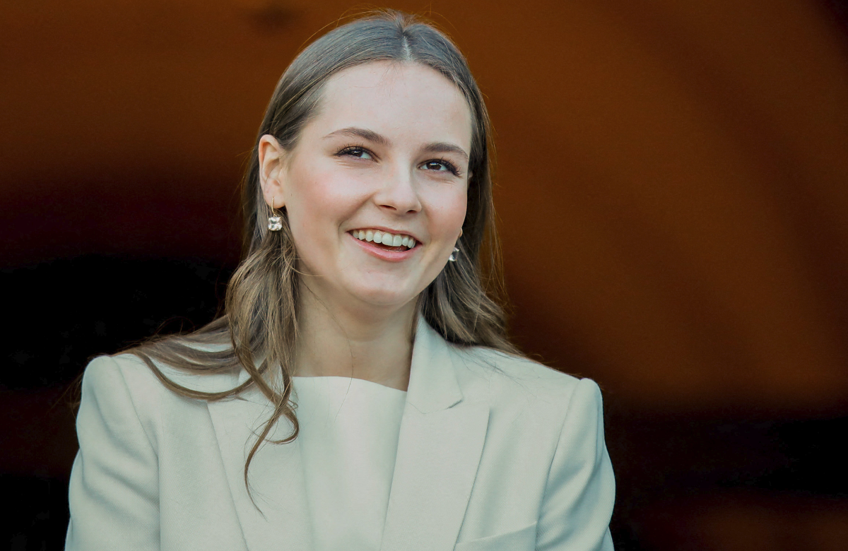 Prinzessin Ingrid Alexandra von Norwegen lacht