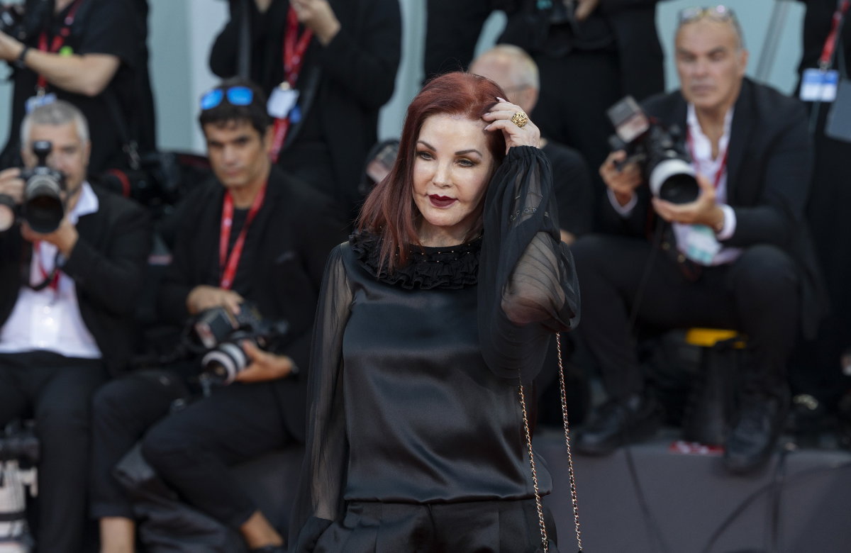 Priscilla Presley bei den Filmfestspielen in Cannes 2023