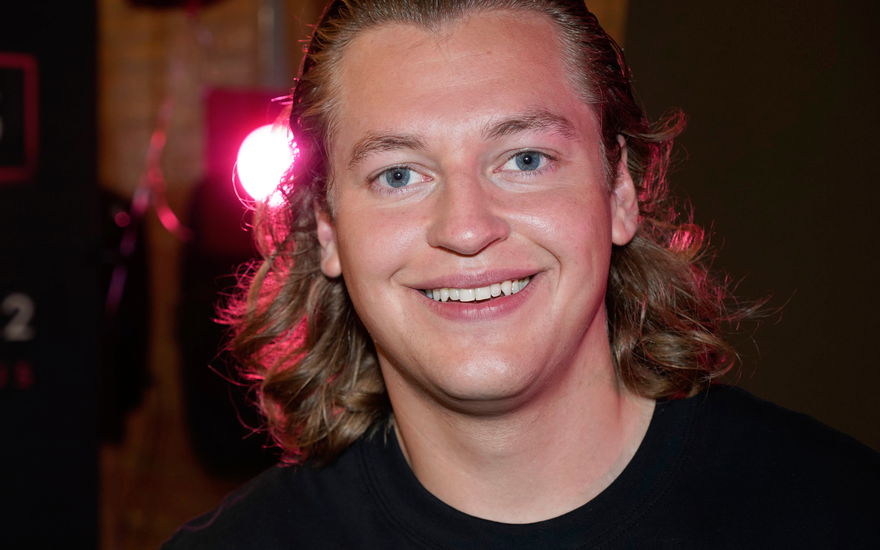 Ron Bielecki lächelt