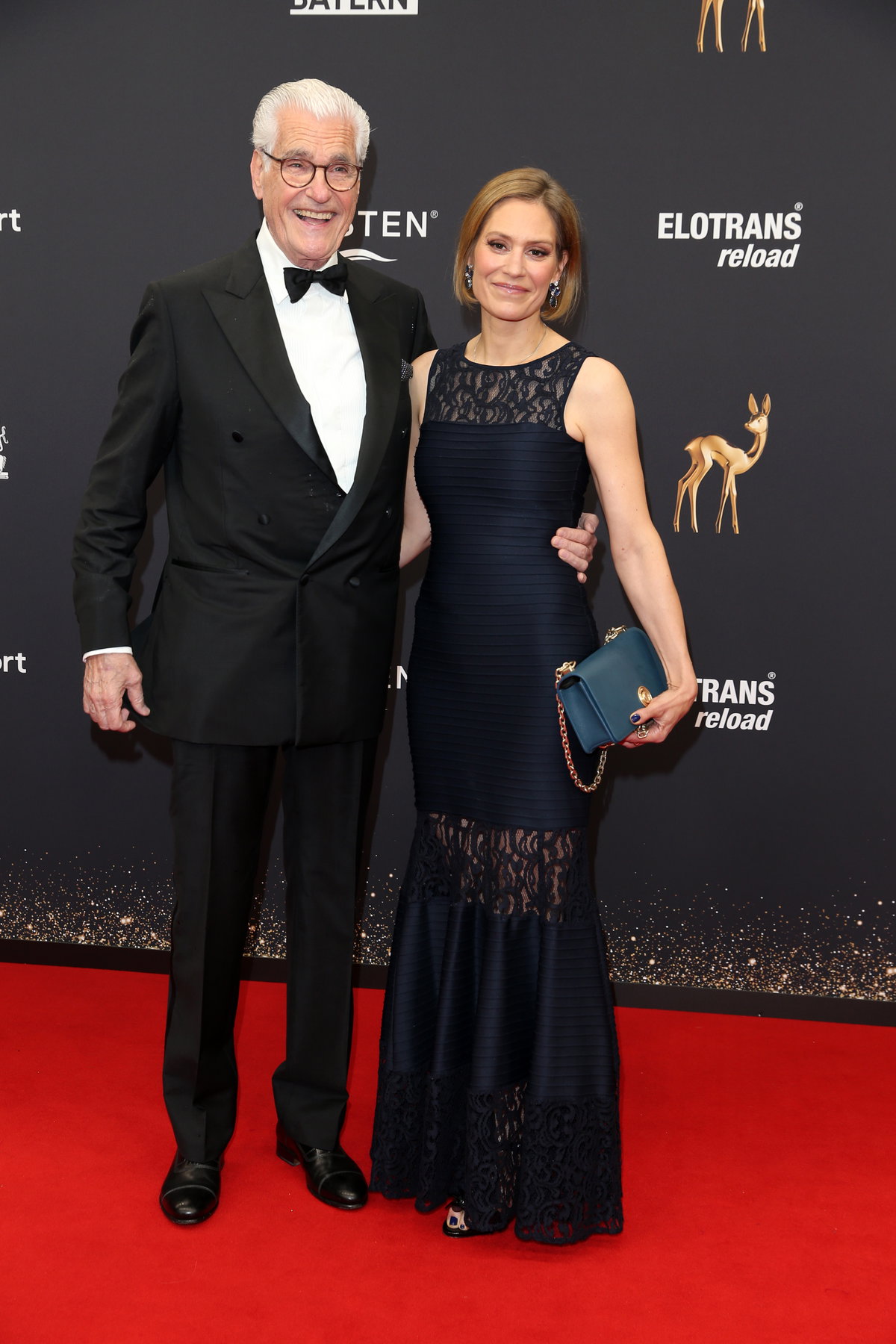 Sky du Mont und Julia Schütze beim Bambi 2023