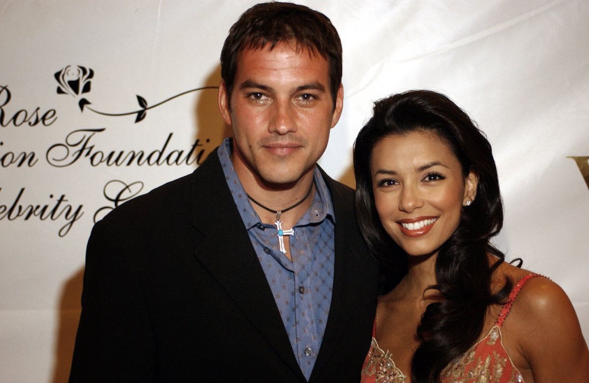 Tyler Christopher und Eva Longoria im Juni 2003