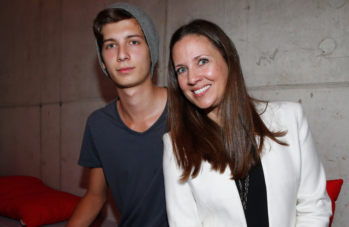 Valentin Schweiger mit Mutter Dana Schweiger