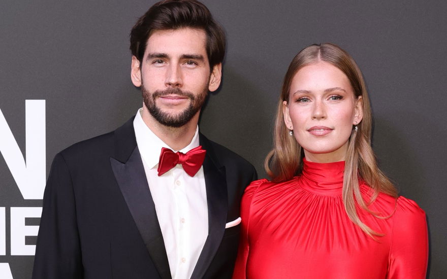 Alvaro Soler und Melanie Kroll beim "GQ Men Of The Year Award 2023" in Berlin