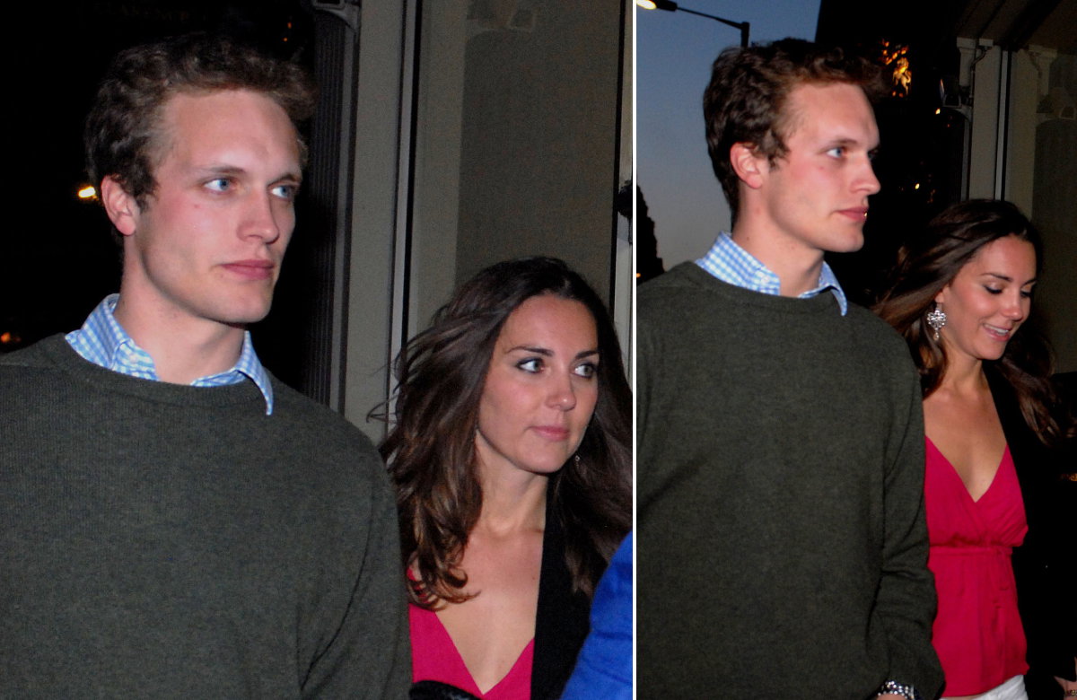 Henry Ropner und Prinzessin Kate im Jahr 2007