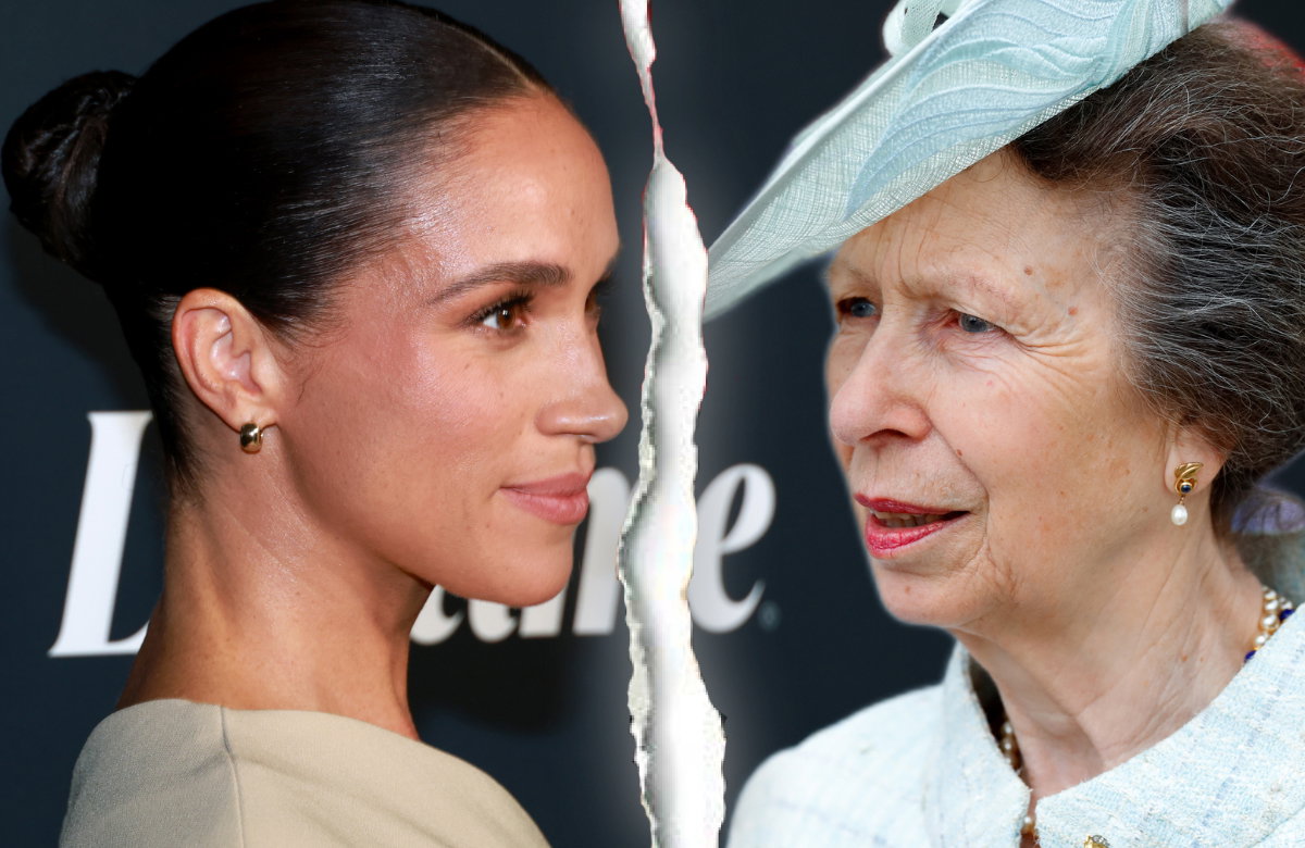 Herzogin Meghan und Prinzessin Anne.