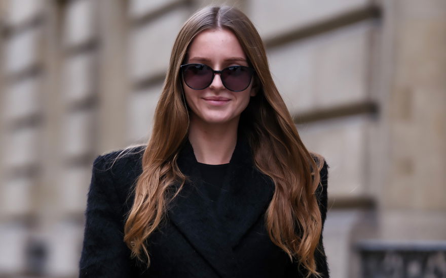Lange Haare Street Style