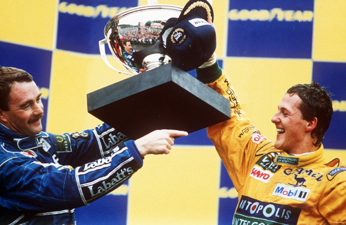 Michael Schumacher gewinnt erstes Rennen in Spa