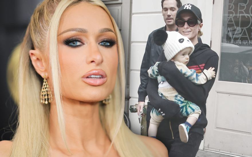 Paris Hilton mit Sohn Phoenix