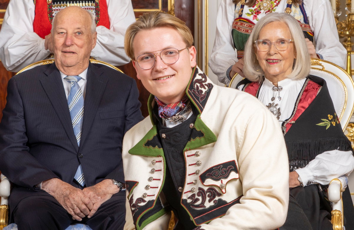 Prinz Sverre Magnus zum 18. Geburtstag.