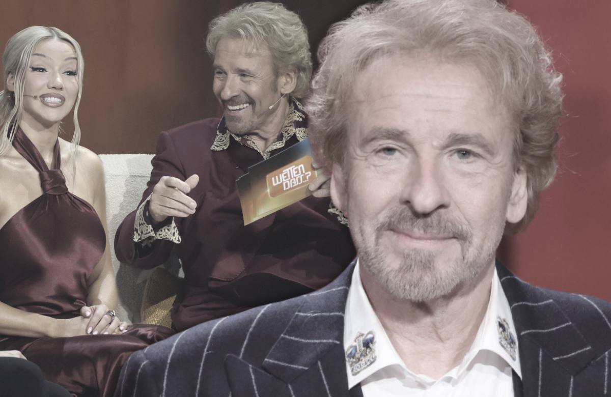 Shirin David und Thomas Gottschalk bei "Wetten, dass..?"