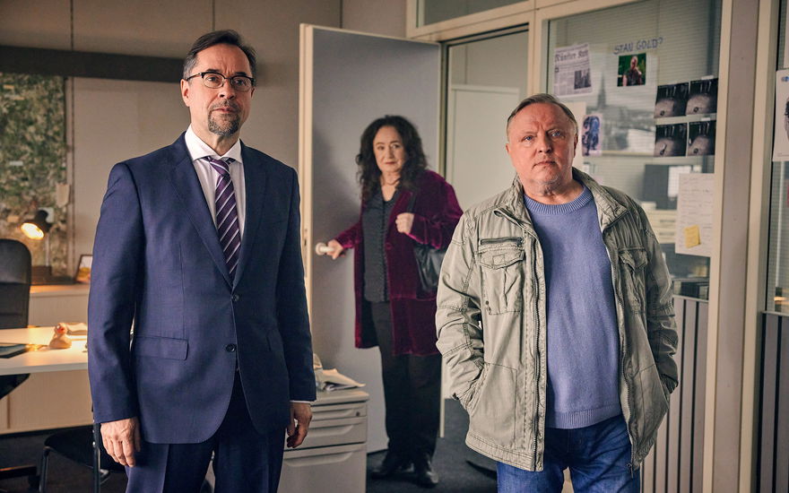 Jan Josef Liefers und Axel Prahl im Münster-"Tatort"