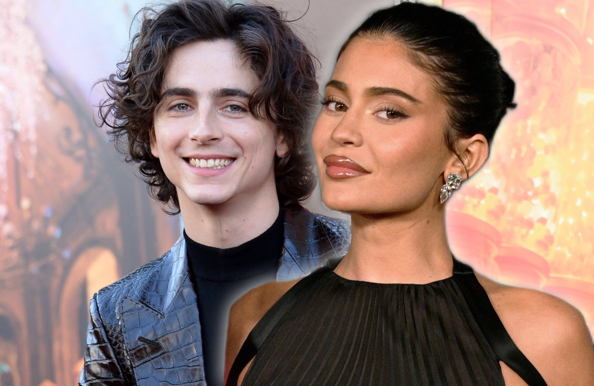 Timothée Chalamet und Kylie Jenner sehen glücklich aus