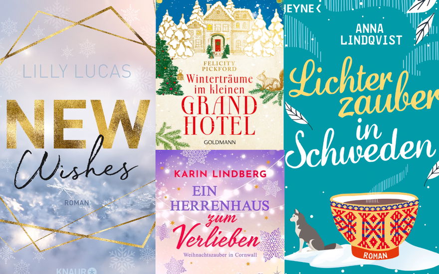 Fotocollage Weihnachtsbücher 2023