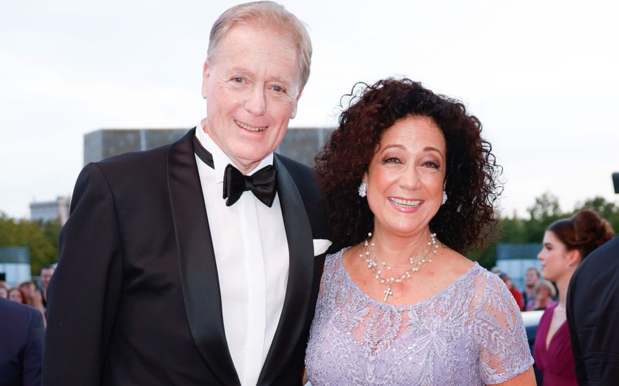 Barbara Wussow und Albert Fortell beim Leipziger Opern Ball 2023