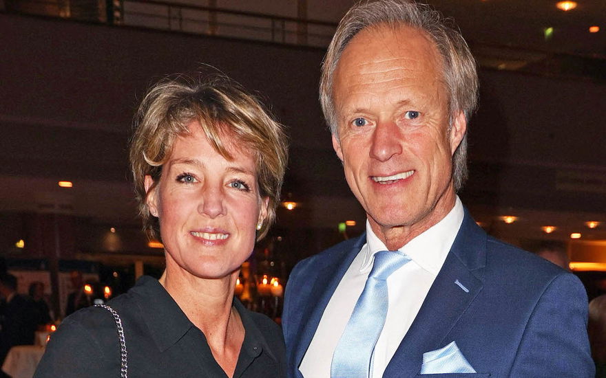 Christina Block und Gerhard Delling bei Veranstaltung in Hamburg