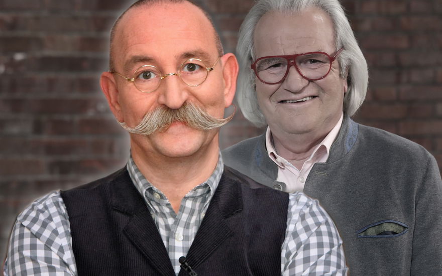 Horst Lichter und Albert Maier ausgegraut