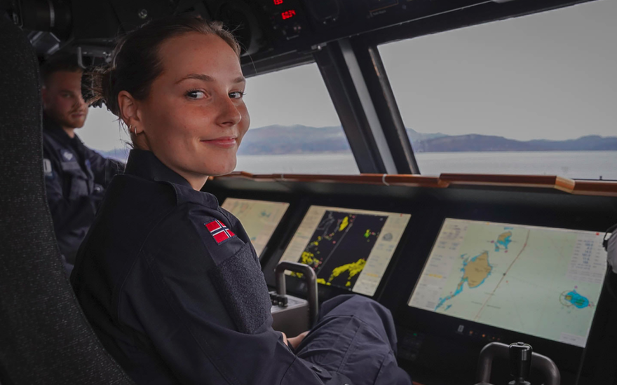 Ingrid Alexandra von Norwegen bei der Armee