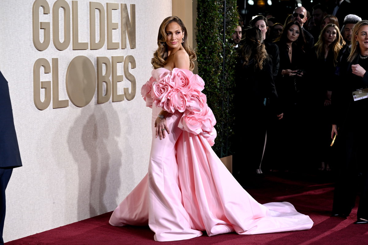 Jennifer Lopez bei den "Golden Globes" 2024