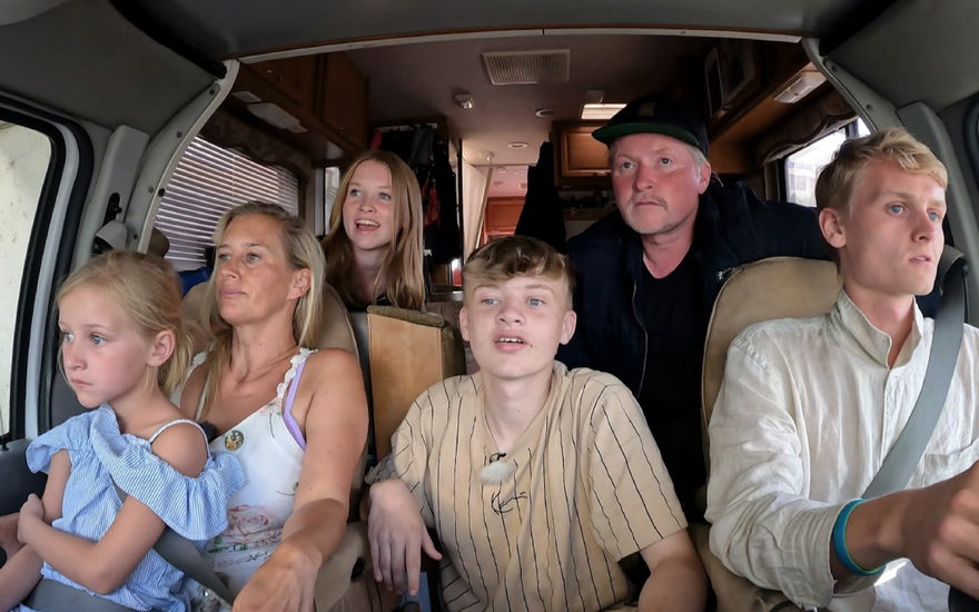 Joey Kelly macht mit seiner Familie einen Roadtrip