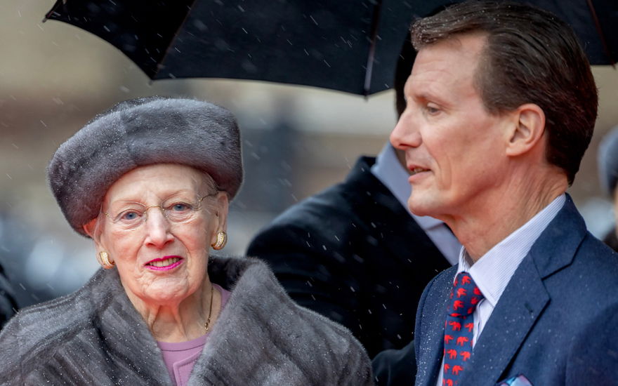 Königin Margrethe und Prinz Joachim von Dänemark.