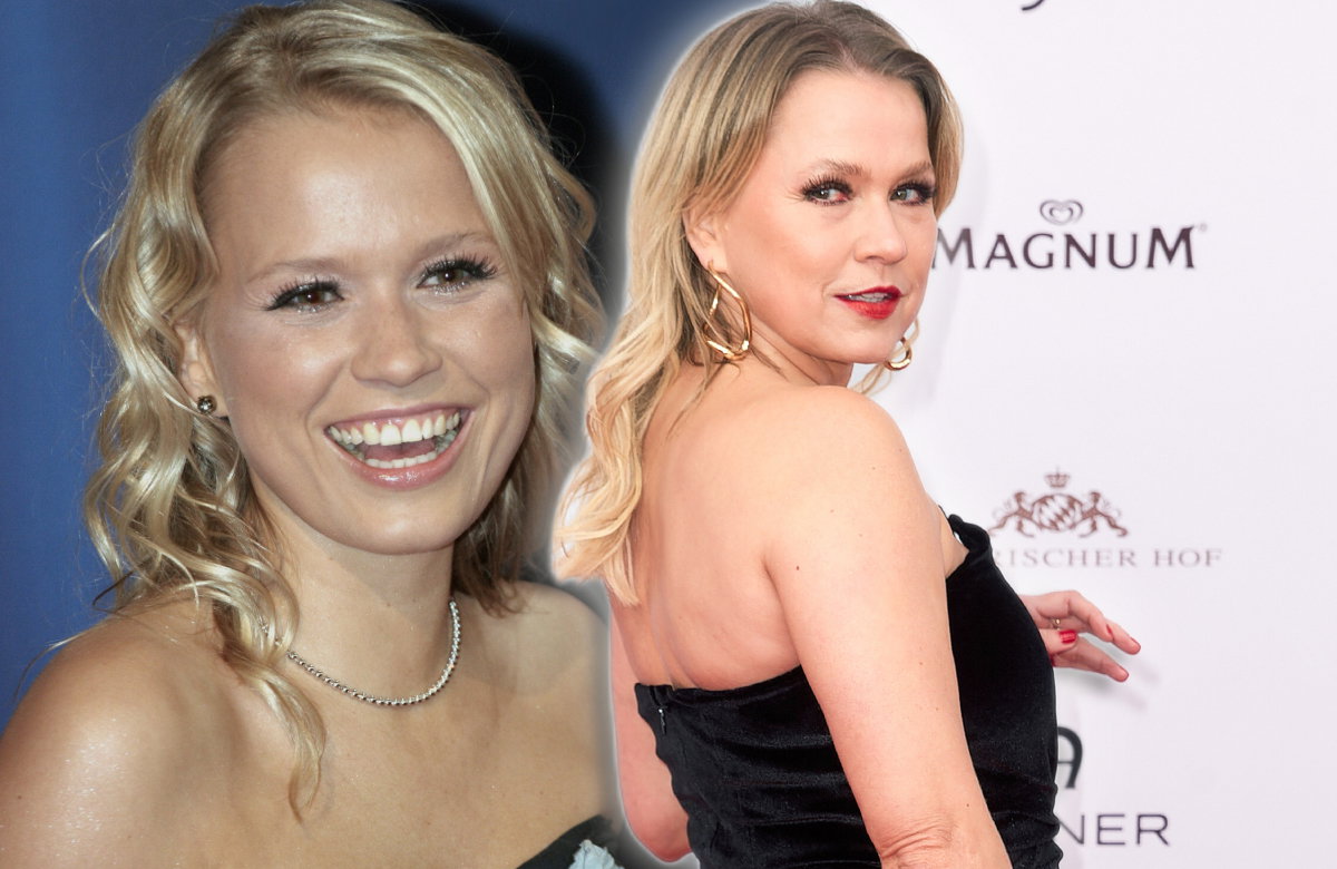Nove Meierhenrich früher im Jahr 2004 und beim Deutschen Filmball 2024