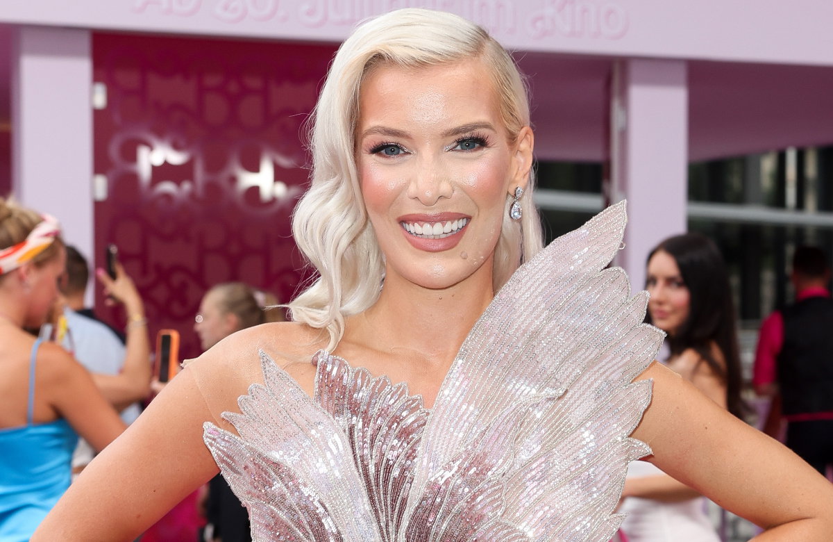 Oksana Kolenitchenko lächelt bei einem Event in Berlin