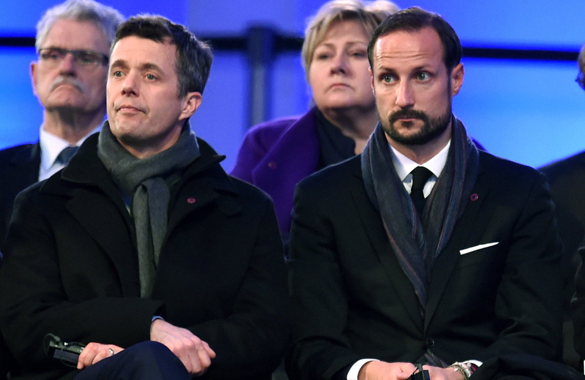 Prinz Frederik von Dänemark und Prinz Haakon von Norwegen.