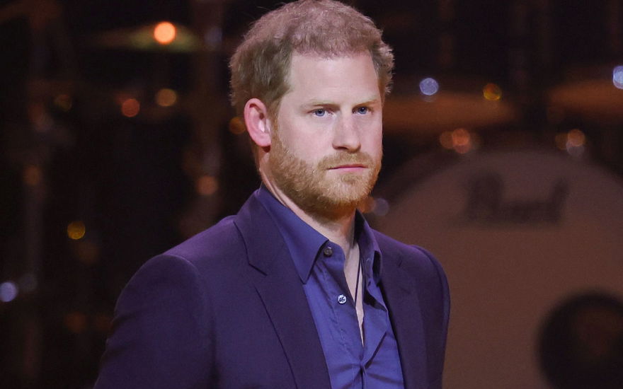 Prinz Harry wirkt entschlossen