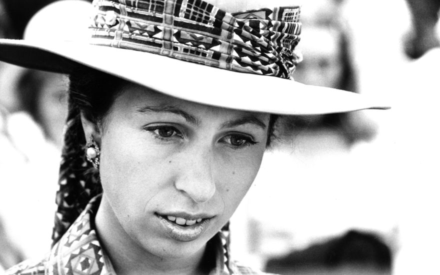 Prinzessin Anne in den 70er Jahren.