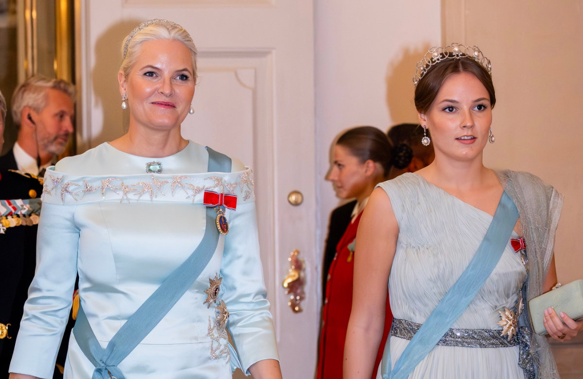 Prinzessin Mette-Marit und ihre Tochter Prinzessin Ingrid Alexandra.