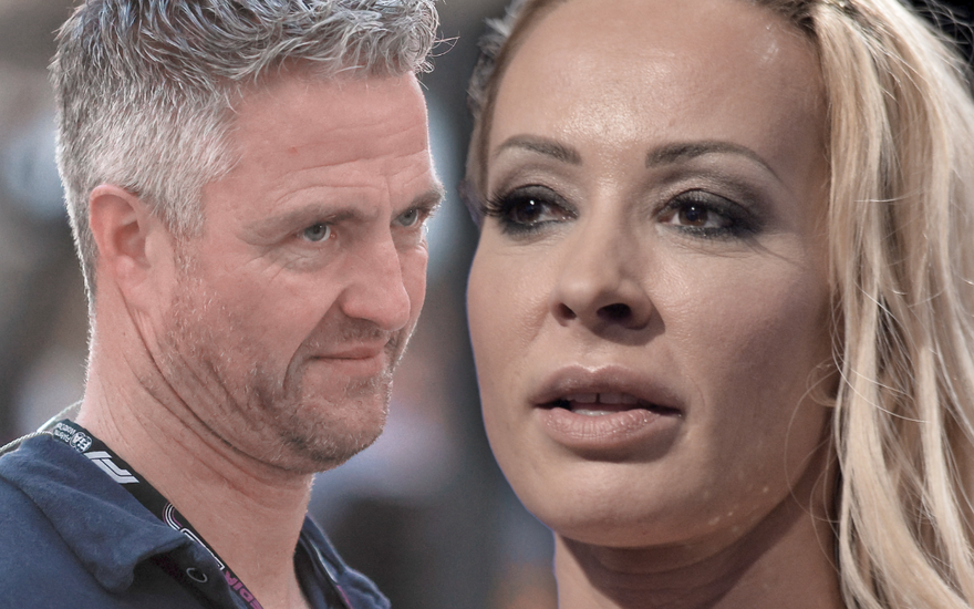 Ralf und Cora Schumacher ernst, Bildmontage