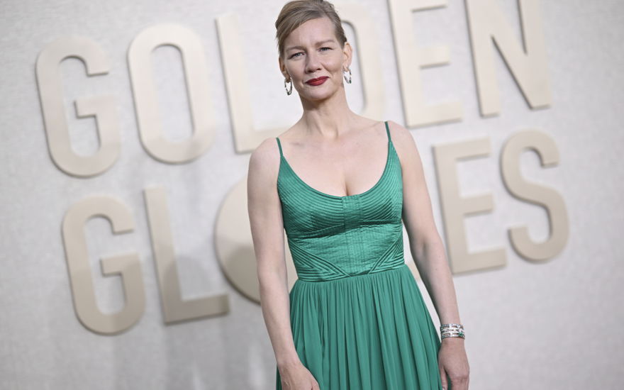 Sandra Hüller bei den Golden Globes
