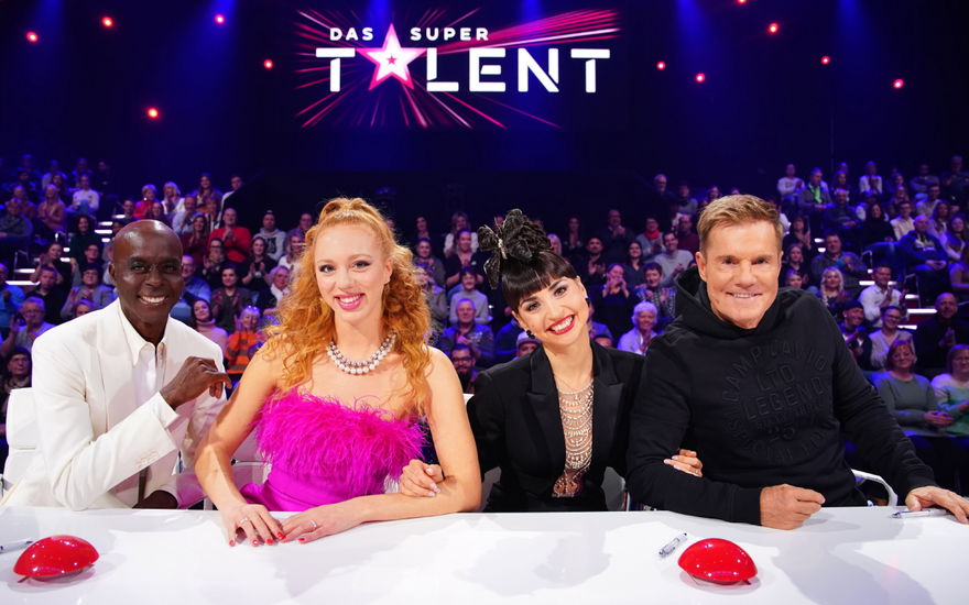 Die "Supertalent"-Jury 2024: Bruce Darnell, Anna Ermakova, Ekaterina Leonova, Dieter Bohlen