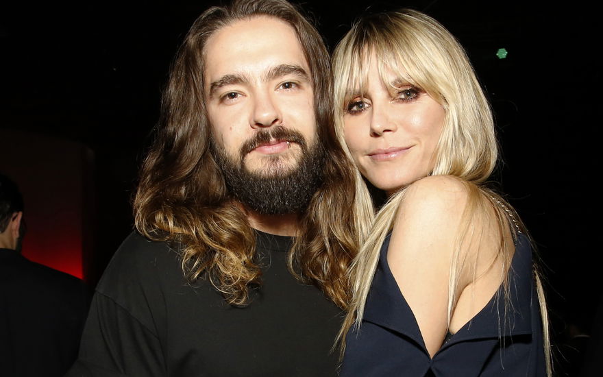 Tom Kaulitz und Heidi Klum eng umschlungen
