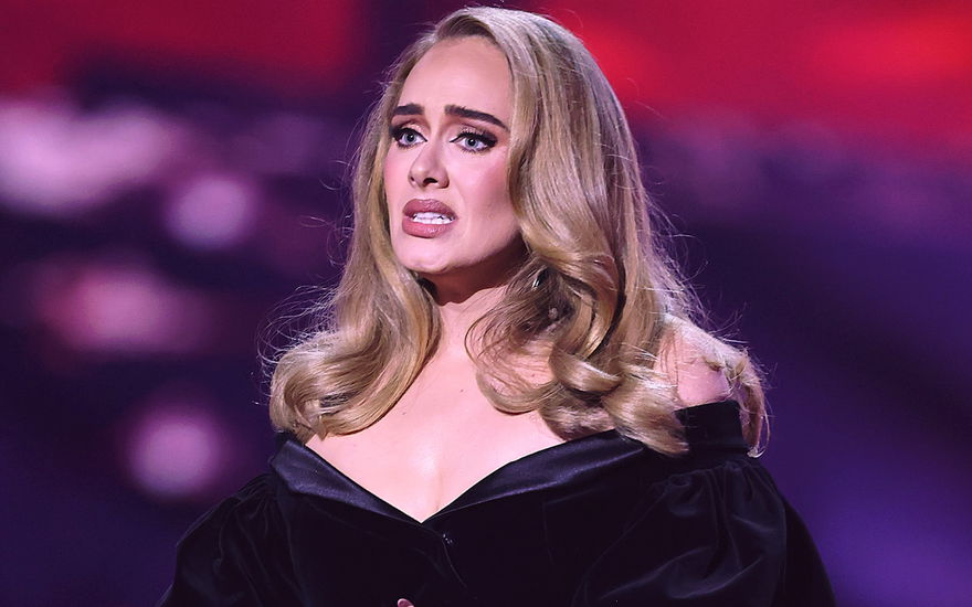 Adele sieht verängstigt aus