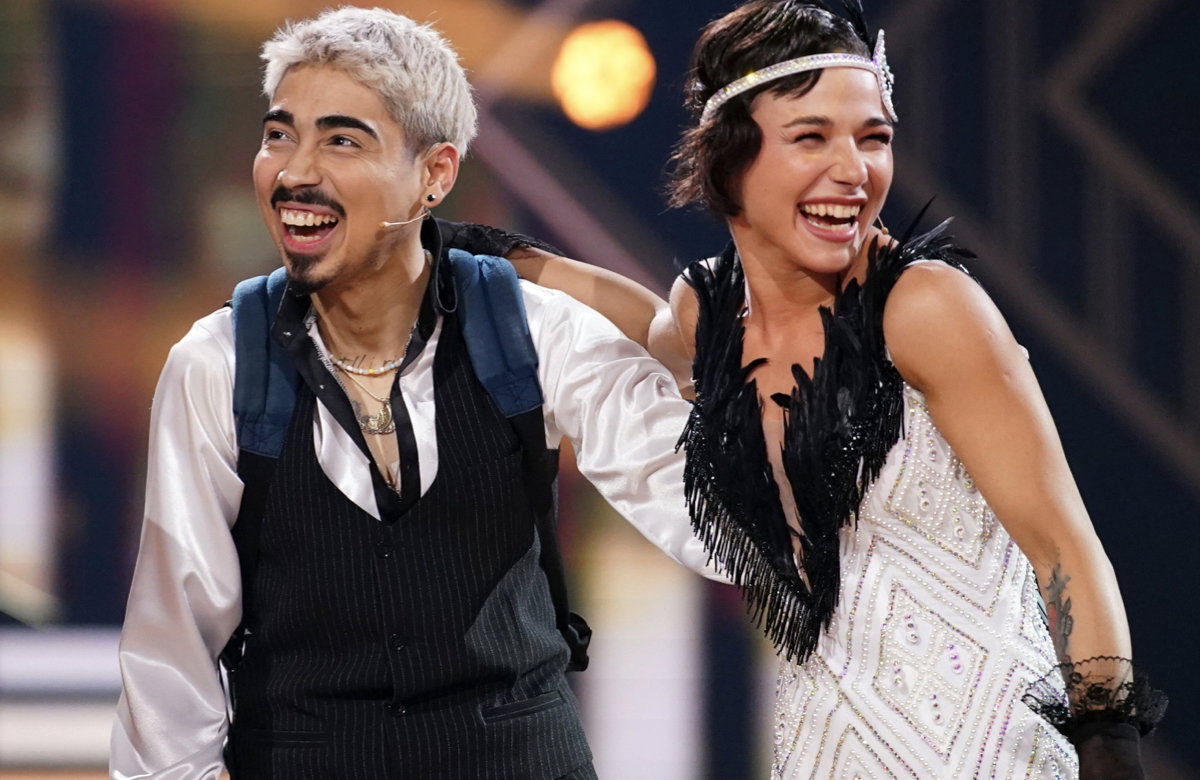 Tony Bauer und seine Tanzpartnerin Anastasia Stan bei "Let's Dance"